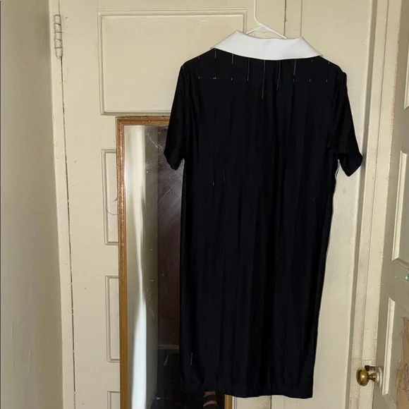 Adidas Black Dress with White Stripes - Picture 2 of 2